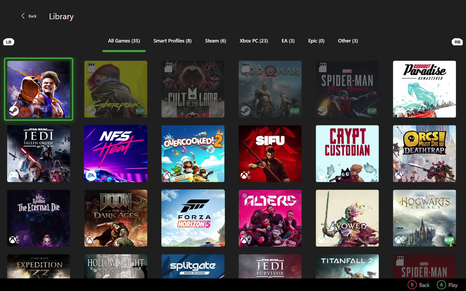 Game library